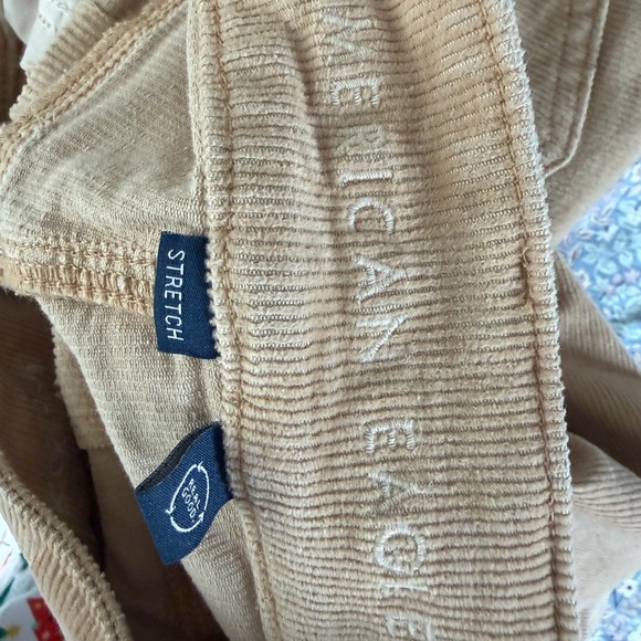 American Eagle Outfitters Tan Flare Corduroy Jeans - Picture 4 of 4